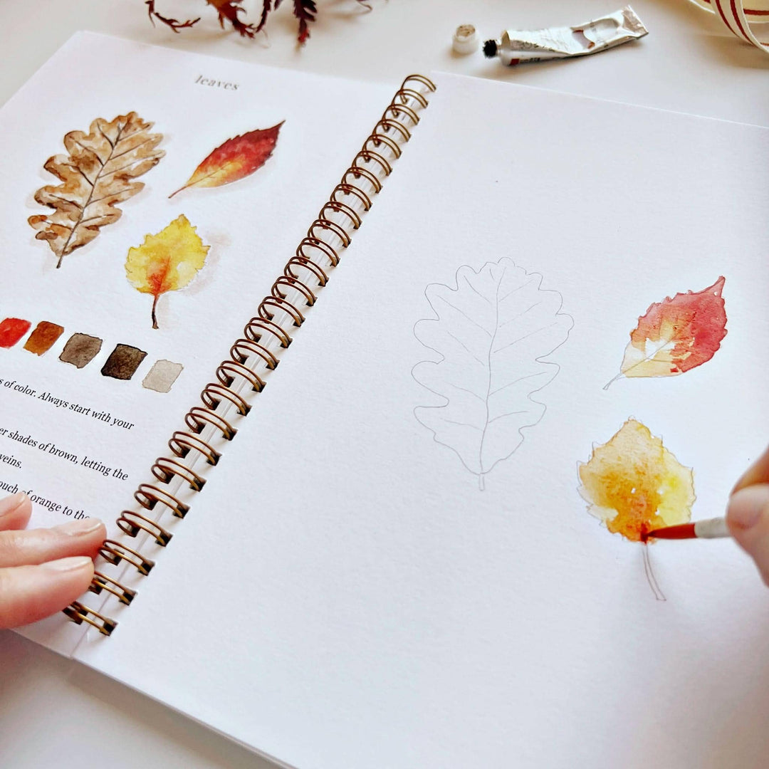 WORKBOOK WATERCOLOR AUTUMN
