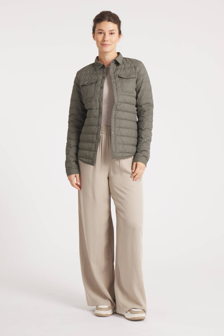 DOWN SHIRT  MATTE SUBTLE SPARKLES THE HARROW