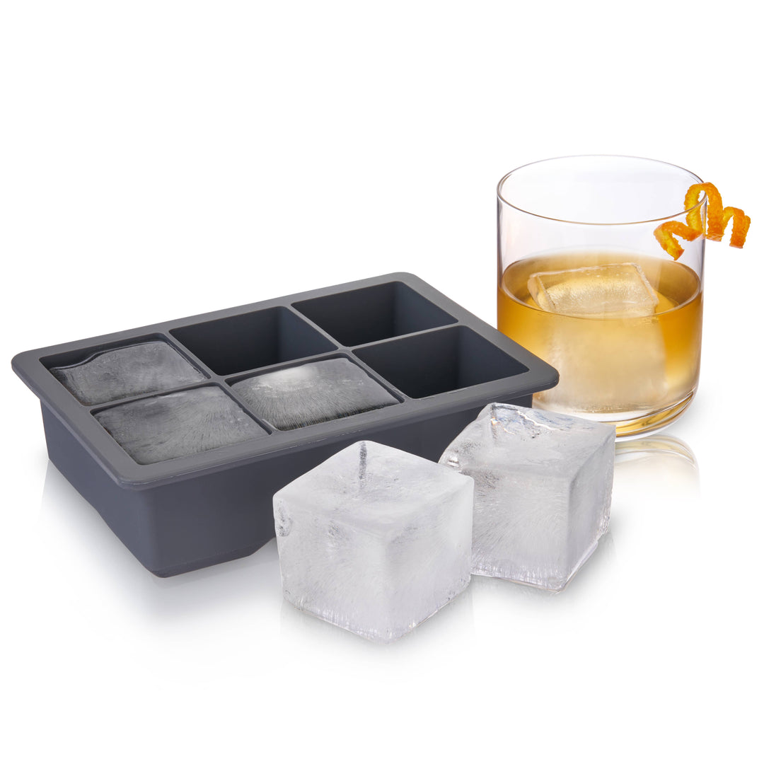 TRAY WITH LID WHISKEY ICE CUBE