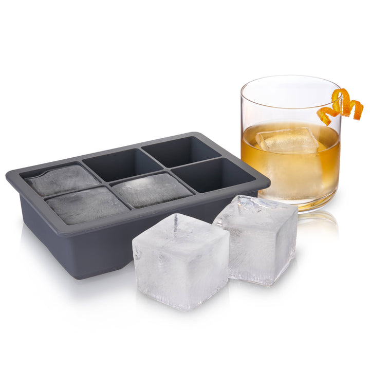 TRAY WITH LID WHISKEY ICE CUBE