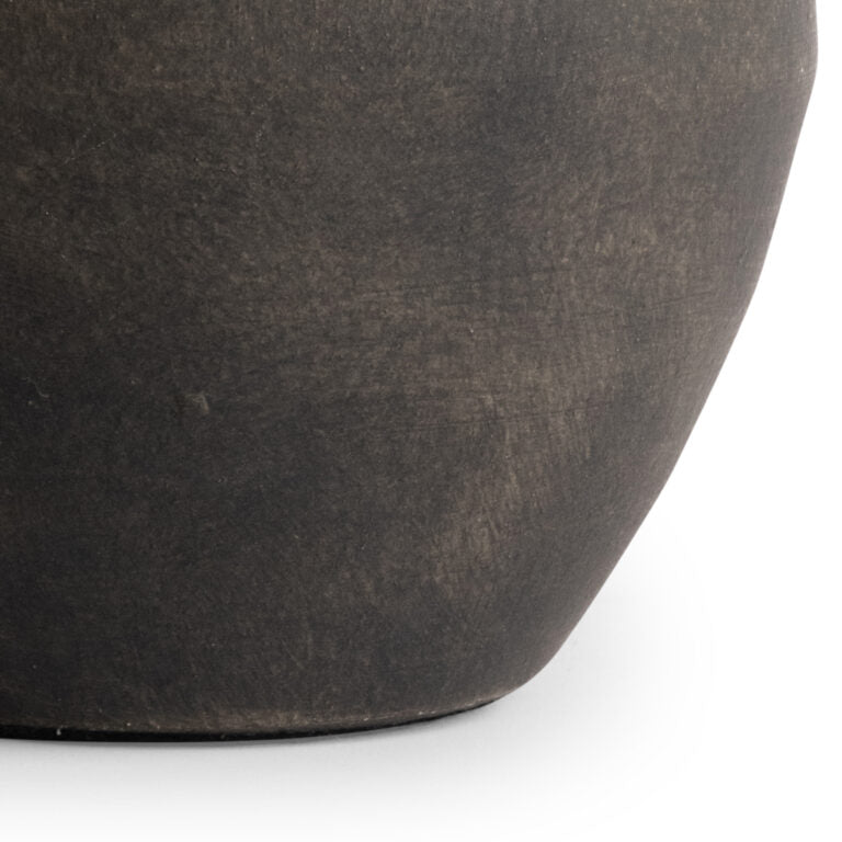 VASE BROWN RD CERAMIC