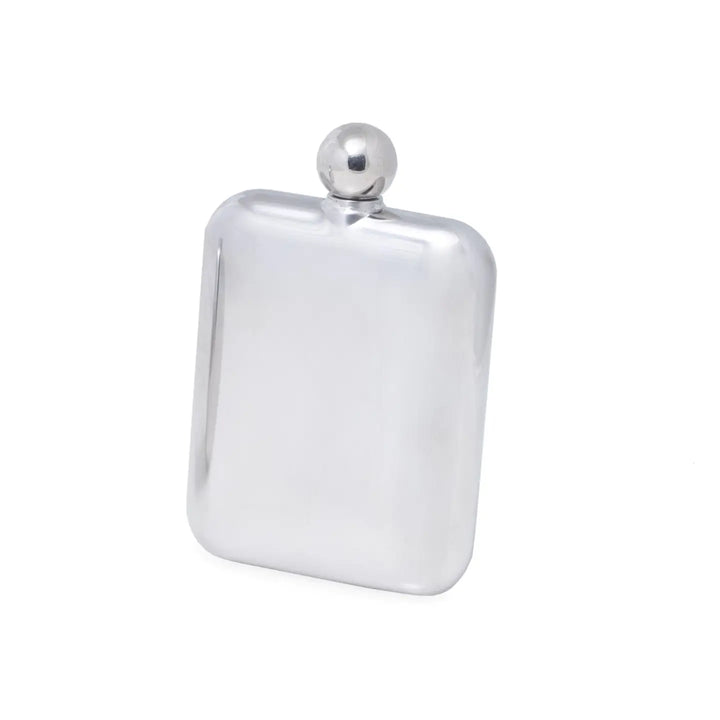 FLASK STAINLESS STEEL MIRROR  6 oz.