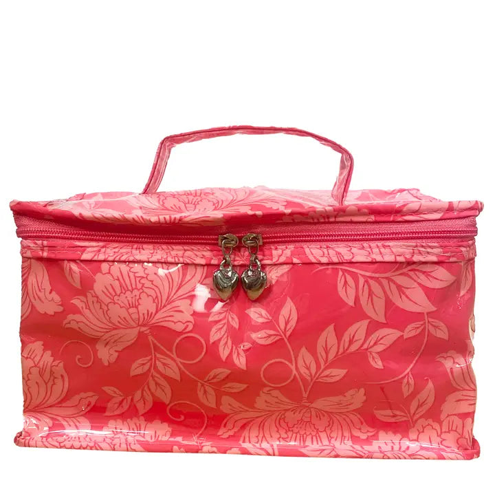 COSMETIC CASE PEONIES PINK