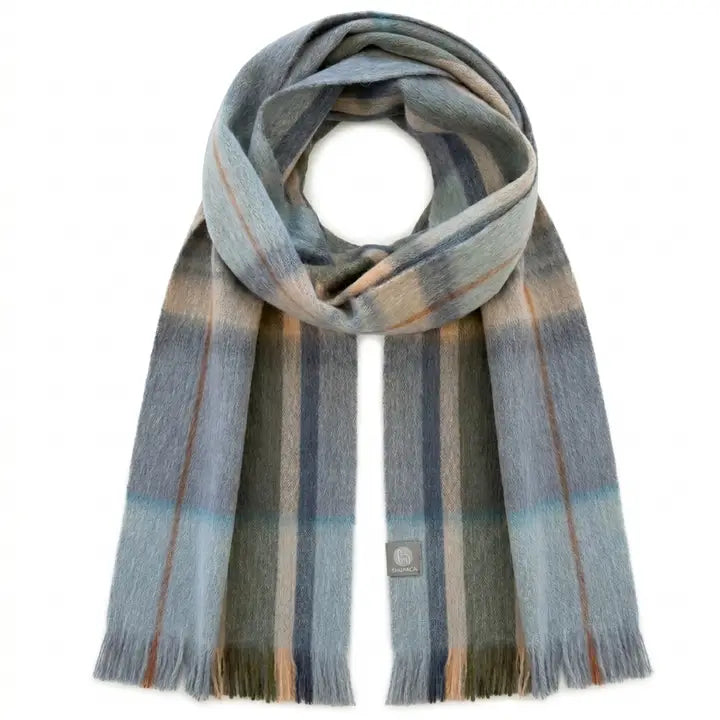 SCARF ALPACA TARTAN SHORELINE