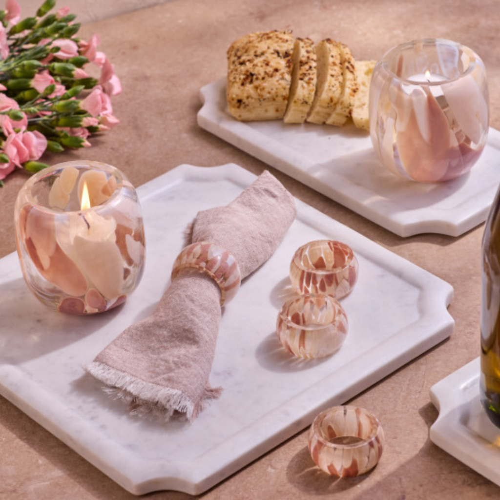 BOARD WHITE MARBLE SQUARE