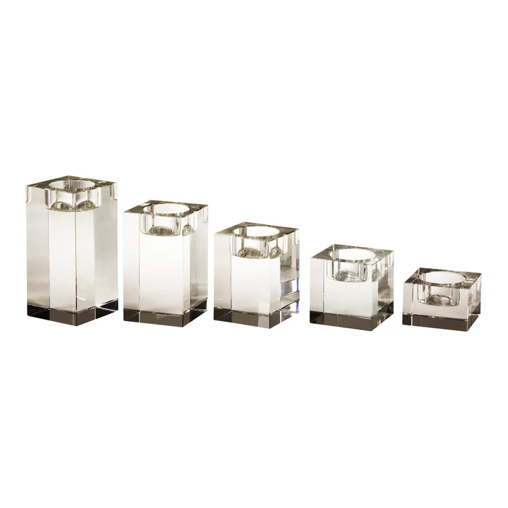 VOTIVE HOLDER CRYSTAL CLEAR