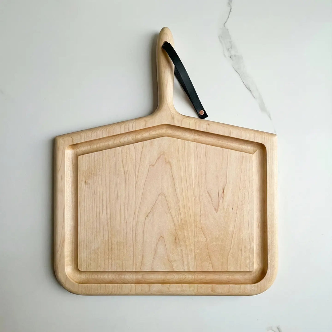 CARVING BOARD WHALE BONE W/JUICE GROOVE LARGE