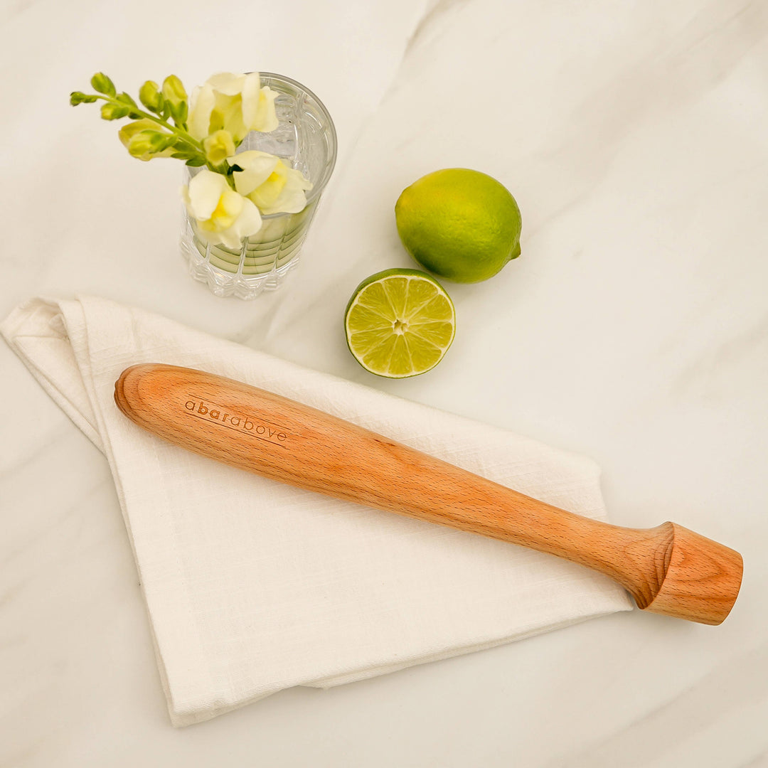 COCKTAIL MUDDLER EXTRA LONG NATURAL