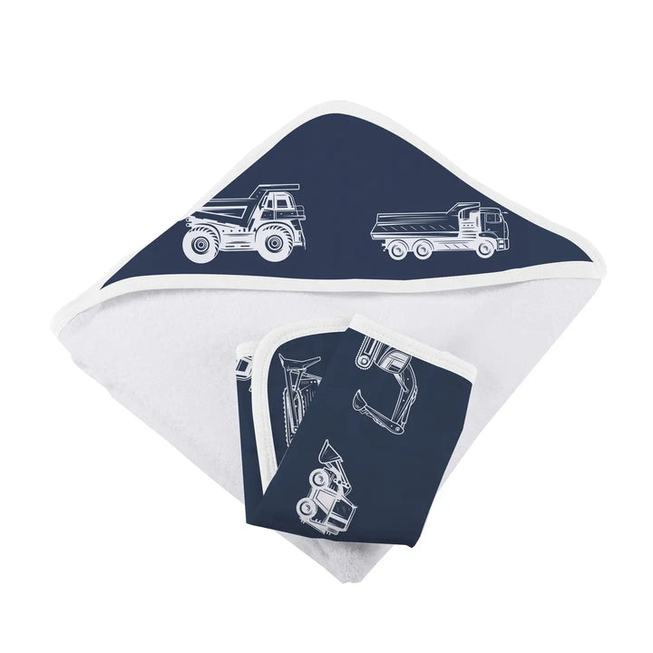 WASHCLOTH SET DUMP TRUCKS & DIGGERS