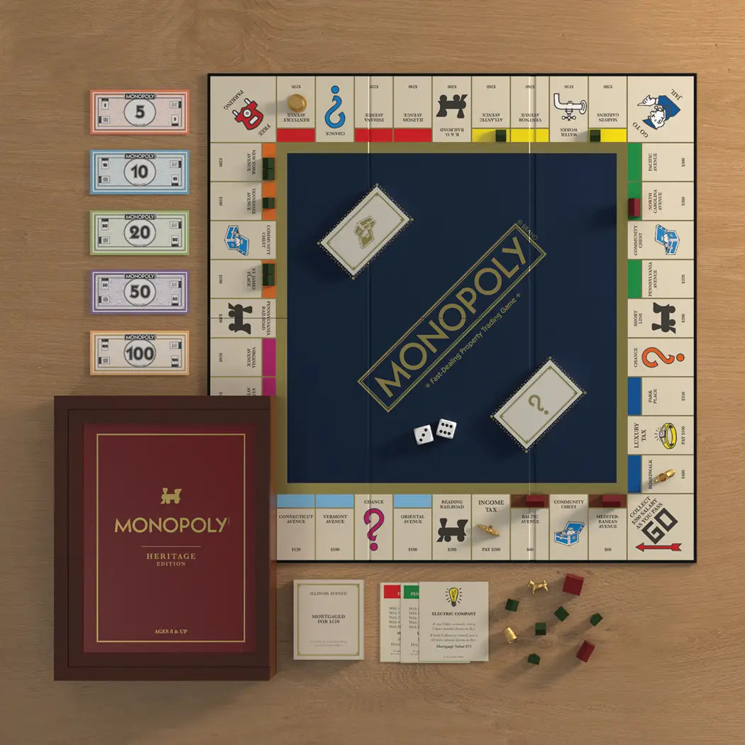 GAME BOOK MONOPOLY HERITAGE