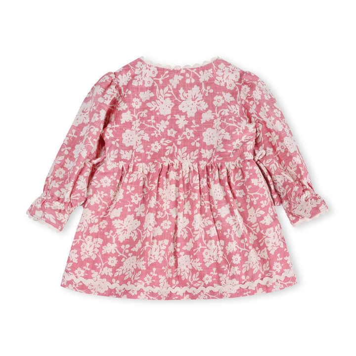 DRESS+BLOOMER PINK FLORAL S/2