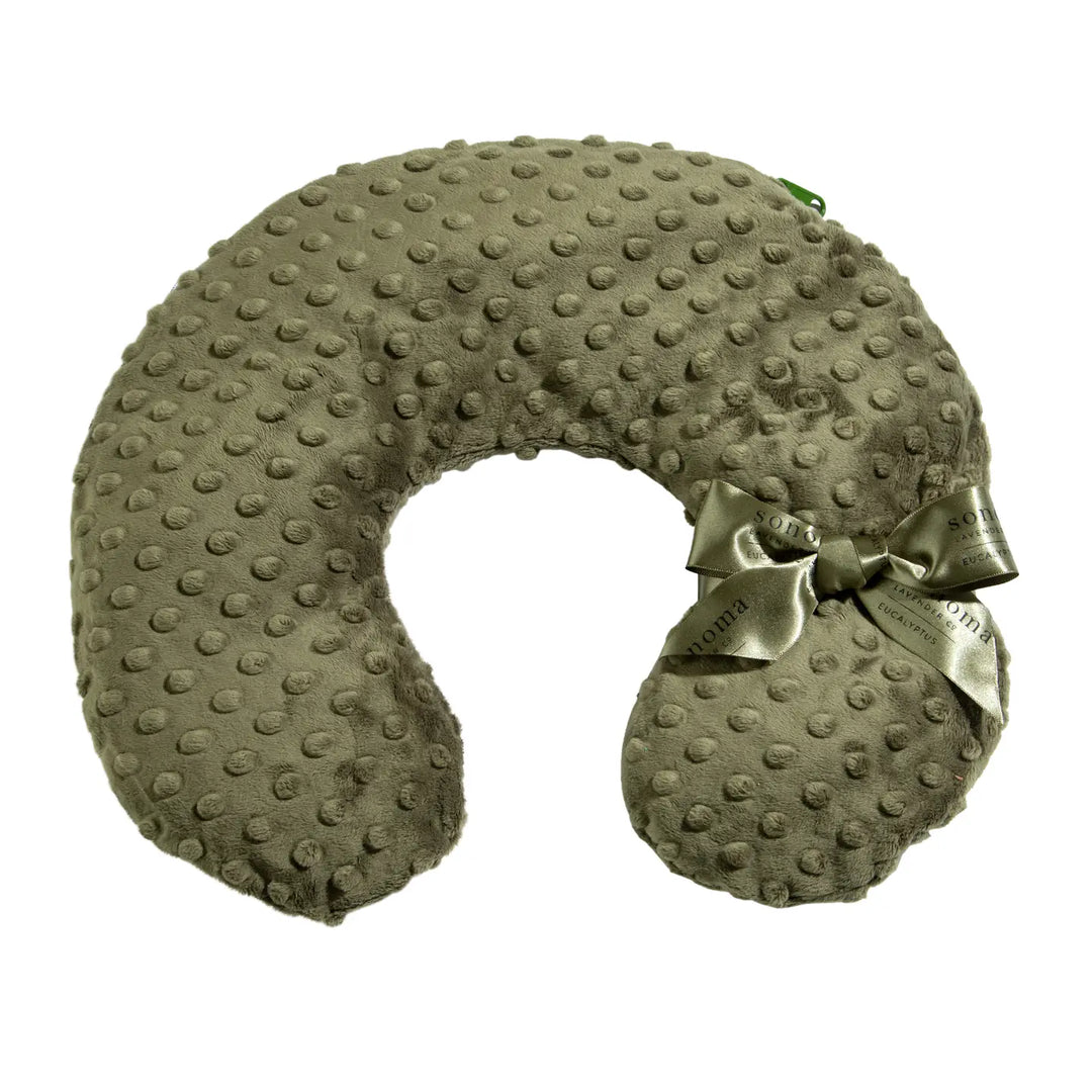 NECK PILLOW GREEN DOT