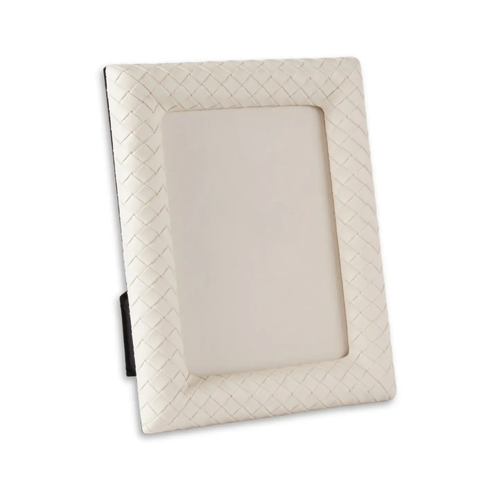 FRAME WOVEN LEATHER