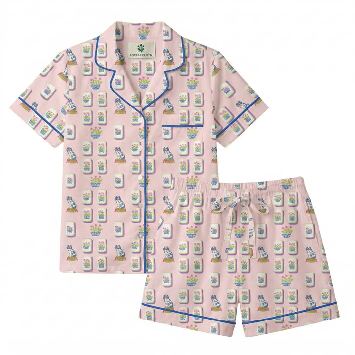 PAJAMAS TILE TALK SHORT SLEEVE