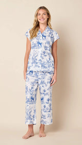 PAJAMA CAPRI FAUNA BOTANICA LUXE PIMA