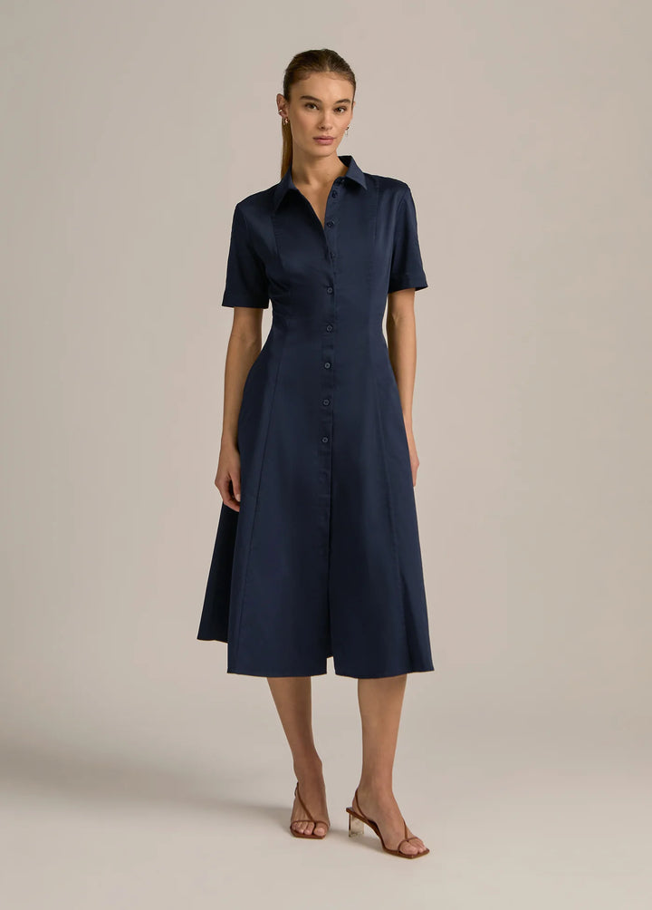 DRESS DEMURE NAVY