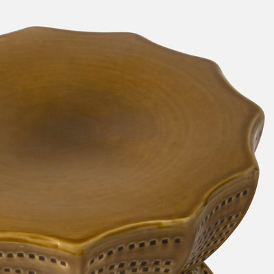 STOOL OLIVE CERAMIC #79061