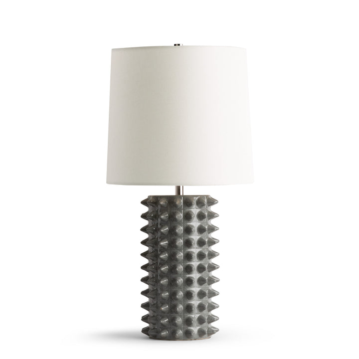 TABLE LAMP GREY SPIKES