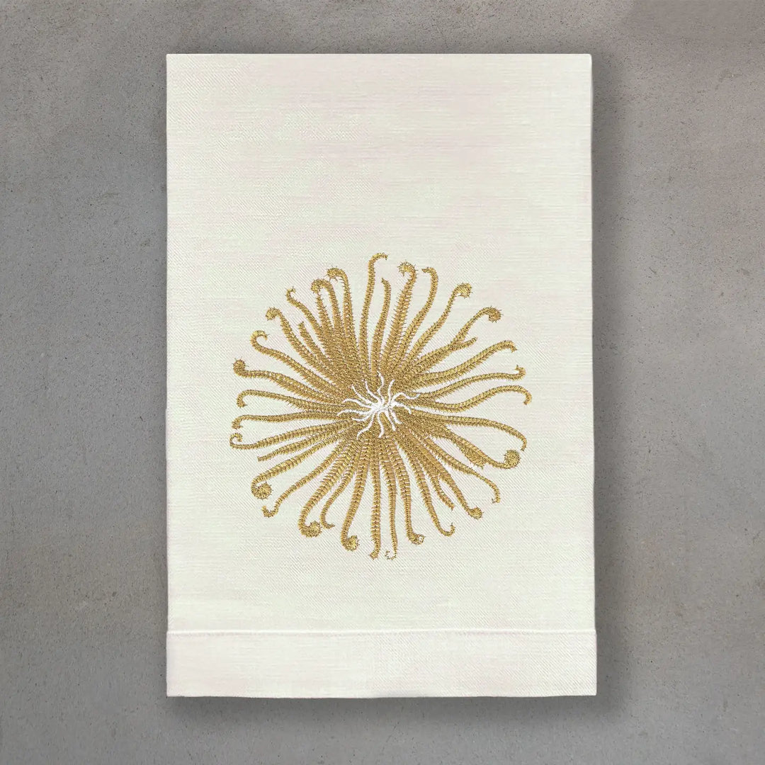GUEST TOWEL LINEN CURLY URCHIN