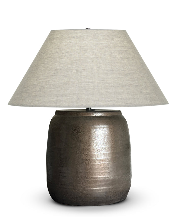TABLE LAMP RUSTIC BROWN