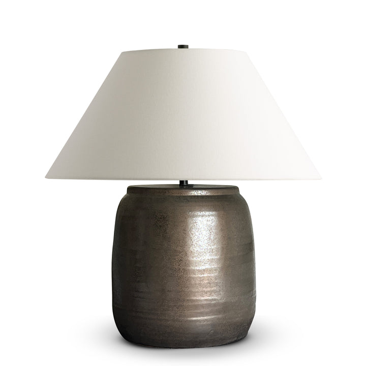 TABLE LAMP RUSTIC BROWN