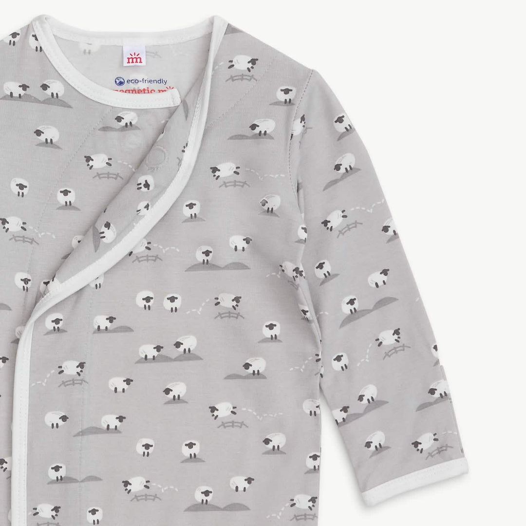 SLEEPER GOWN WITH HAT GRAY MODAL