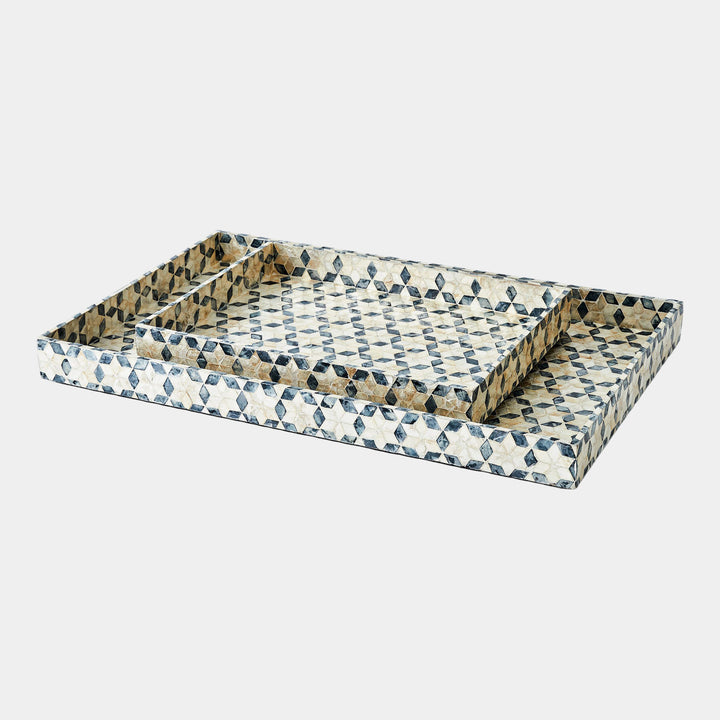 TRAY CAPIZ SHELL