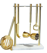 HANGING BAR TOOLS GOLD SET/4