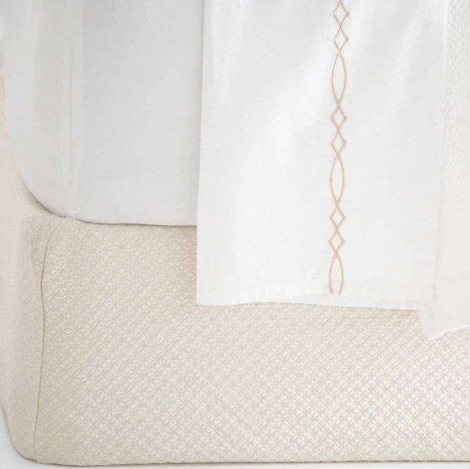 KING BOX SPRING COVER PT IVORY
