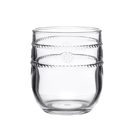 GLASS TUMBLER ACRYLIC CLEAR SMALL