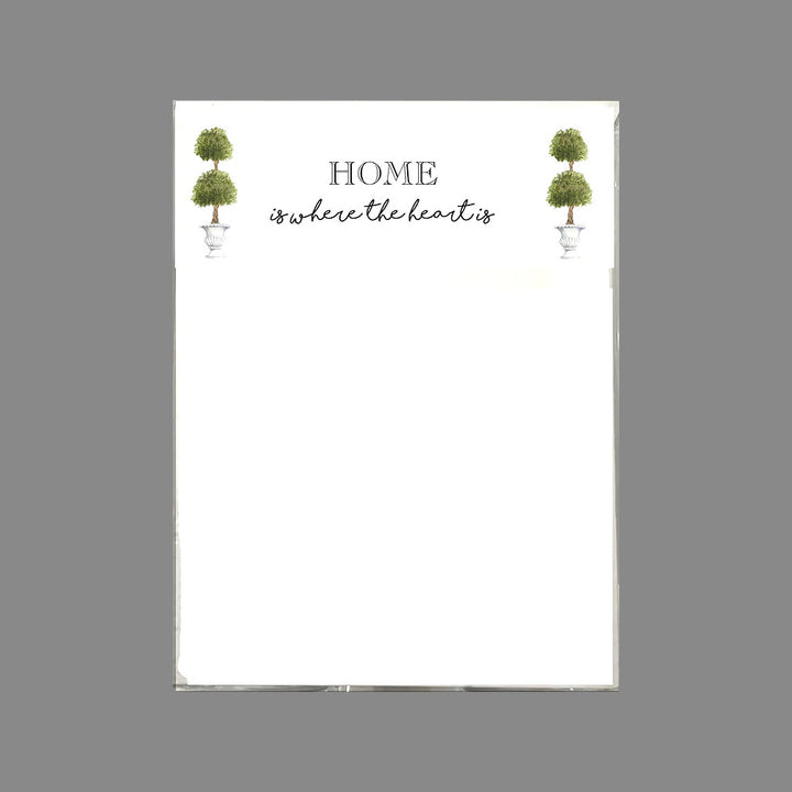 NOTEPAD TOPIARY WITH TRAY