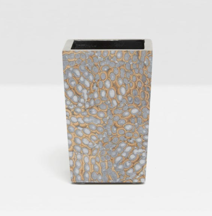 BATH COLLECTION SILVER LACQUERED EGGSHELL