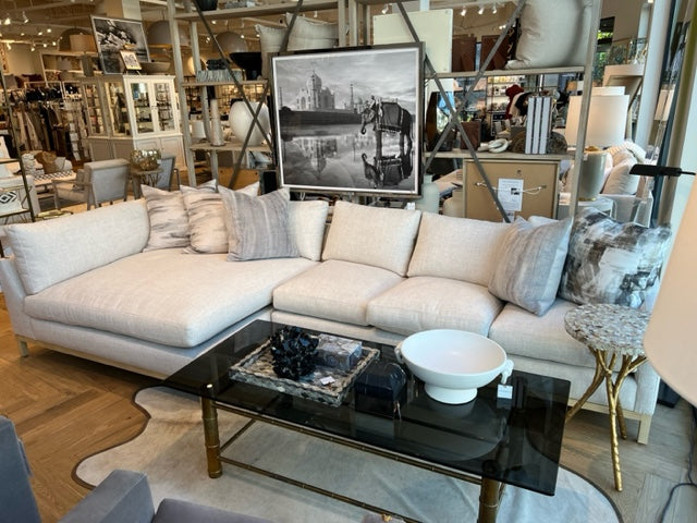 SECTIONAL 2PC NOBU IN JEPSON SHELL #64511