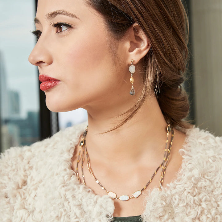 NECKLACE OPHELIA OPAL