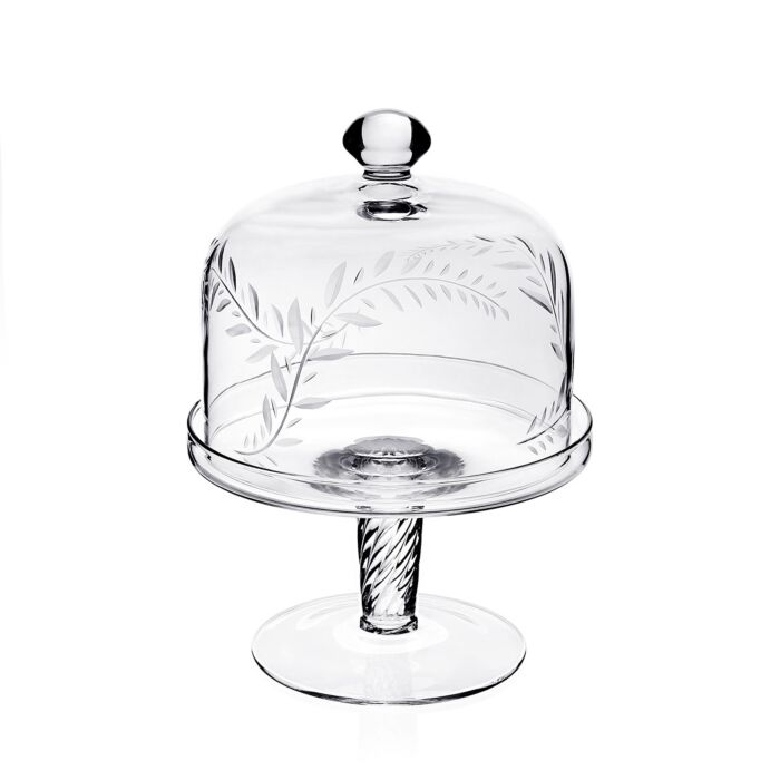 CAKE DOME & STAND 7" JASMINE