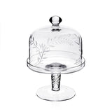 CAKE DOME & STAND 7" JASMINE