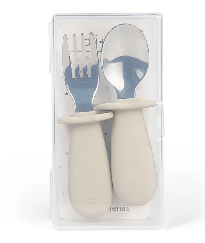 S/2 SPOON & FORK KHAKI #66886