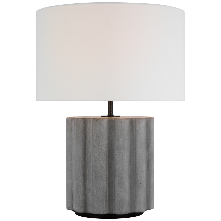 TABLE LAMP OYSTER MEDIUM 20.5''H