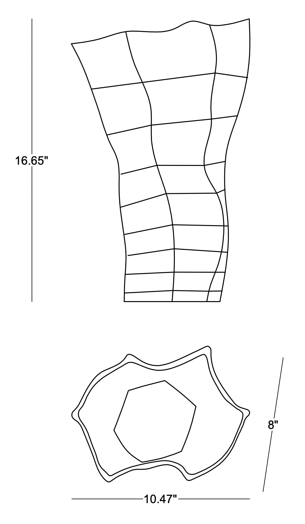 VASE OFF-WHITE CERAMIC