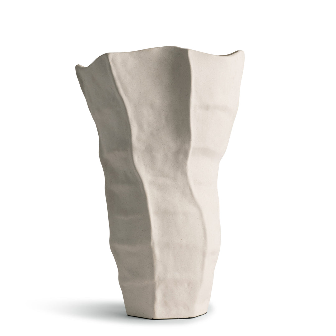 VASE OFF-WHITE CERAMIC