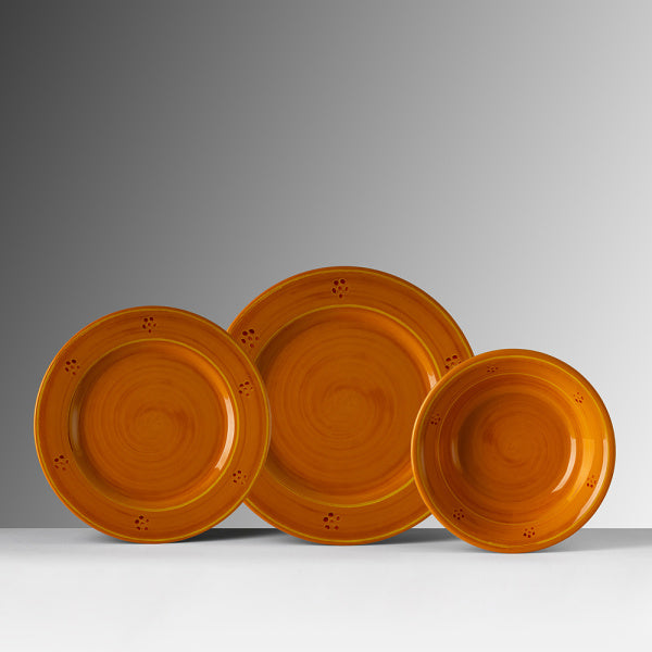 PLATE SALAD MARINELLA ORANGE