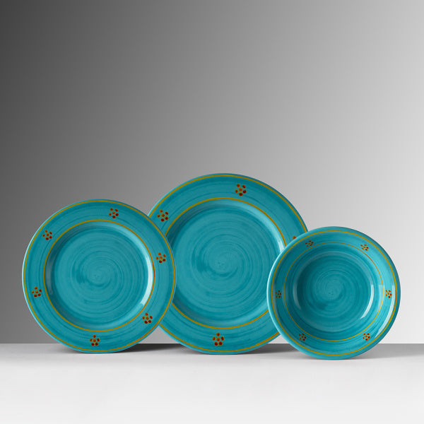 PLATE SALAD MARINELLA TURQUOISE