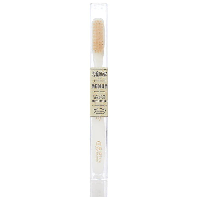TOOTHBRUSH IVORY PEARL NATURAL BRISTLE
