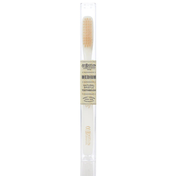 TOOTHBRUSH IVORY PEARL NATURAL BRISTLE