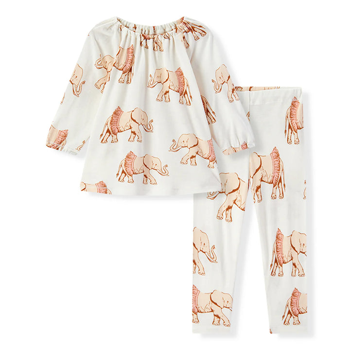 DRESS & LEGGINS SET TUTU ELEPHANT