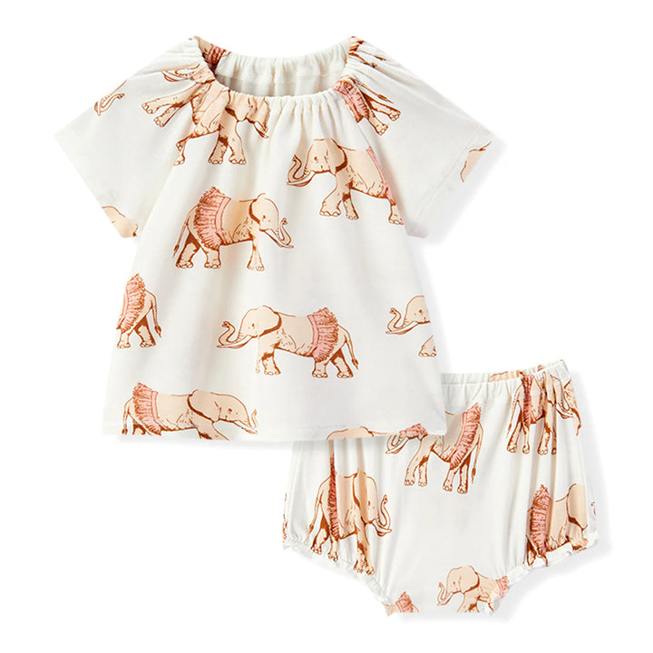 DRESS & BLOOMER SET TUTU ELEPHANT
