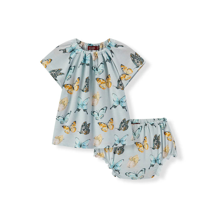 DRESS & BLOOMER SET BUTTERFLY