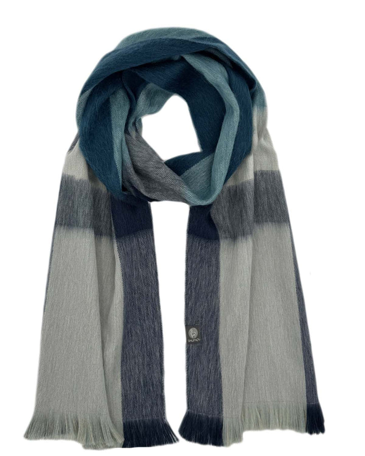 SCARF ALPACA PLAID SUMMIT