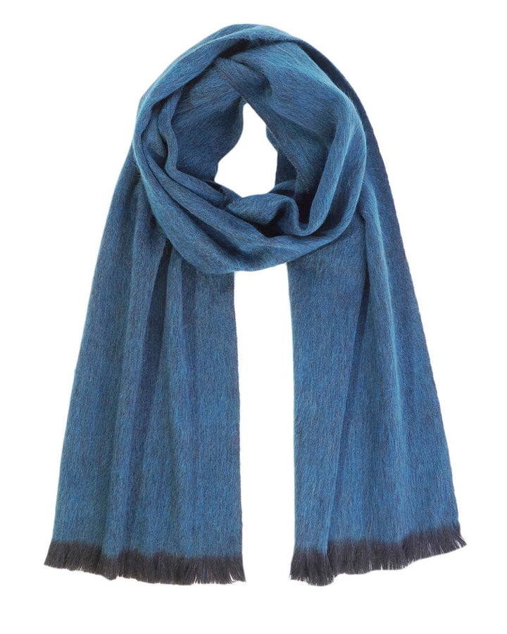 SCARF ALPACA BLUE STONE