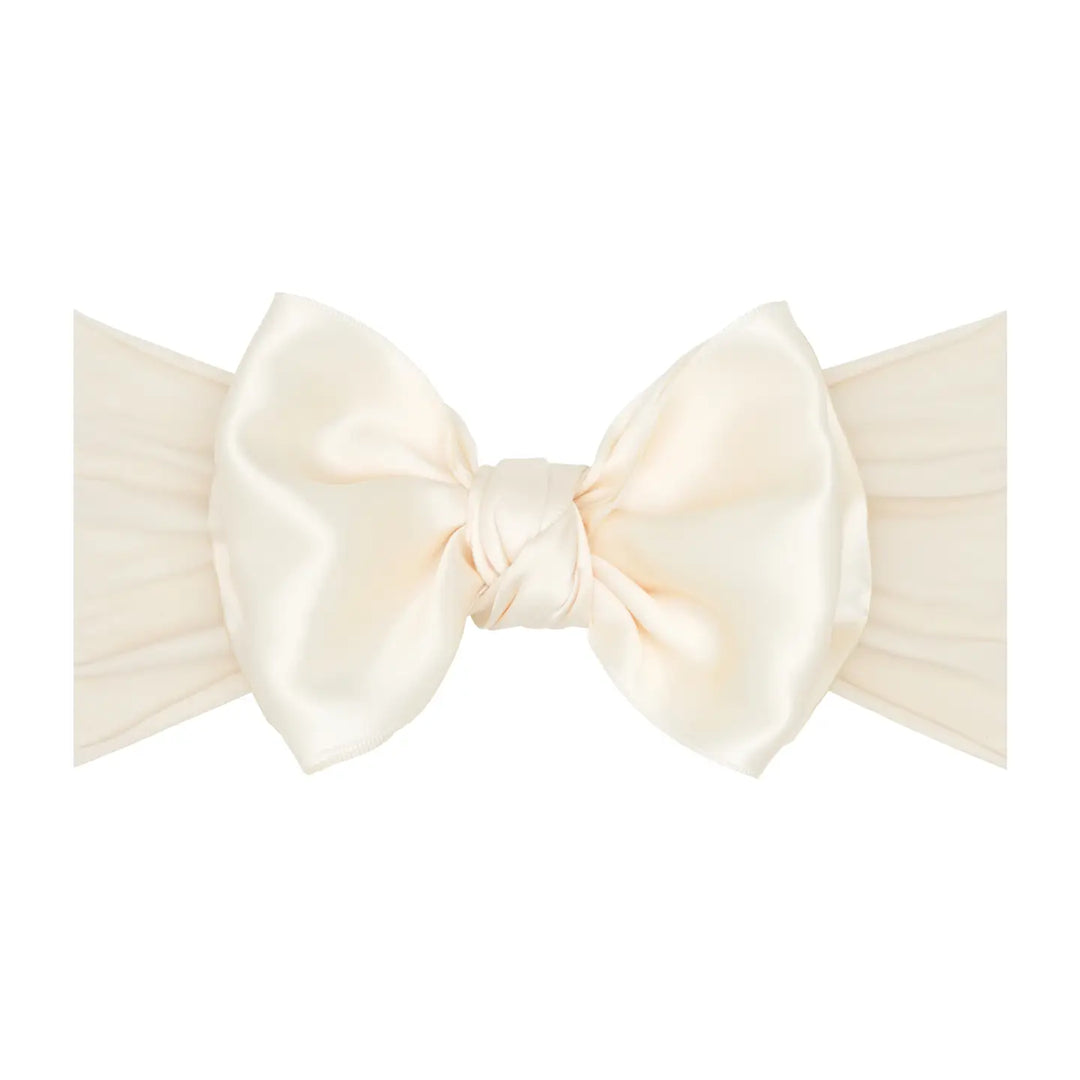 HEADBAND SATIN BOW